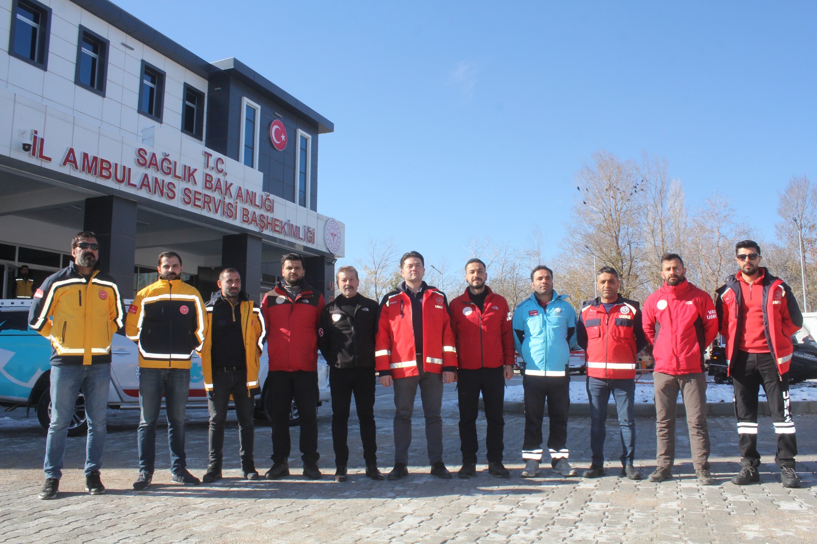 Van 112 UMKE ekipleri kışa hazır 