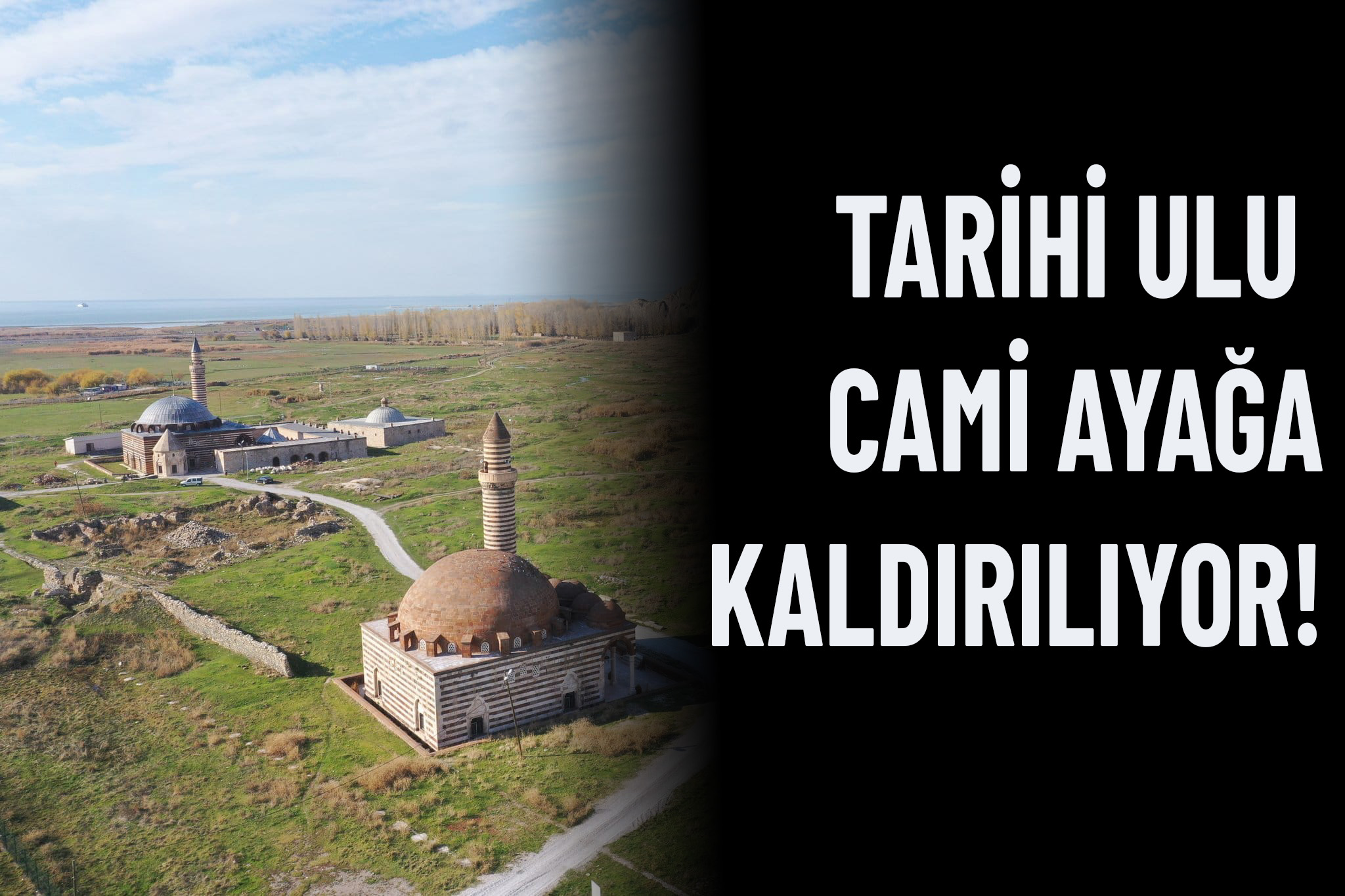 Tarihi Ulu Cami ayağa kaldırılıyor