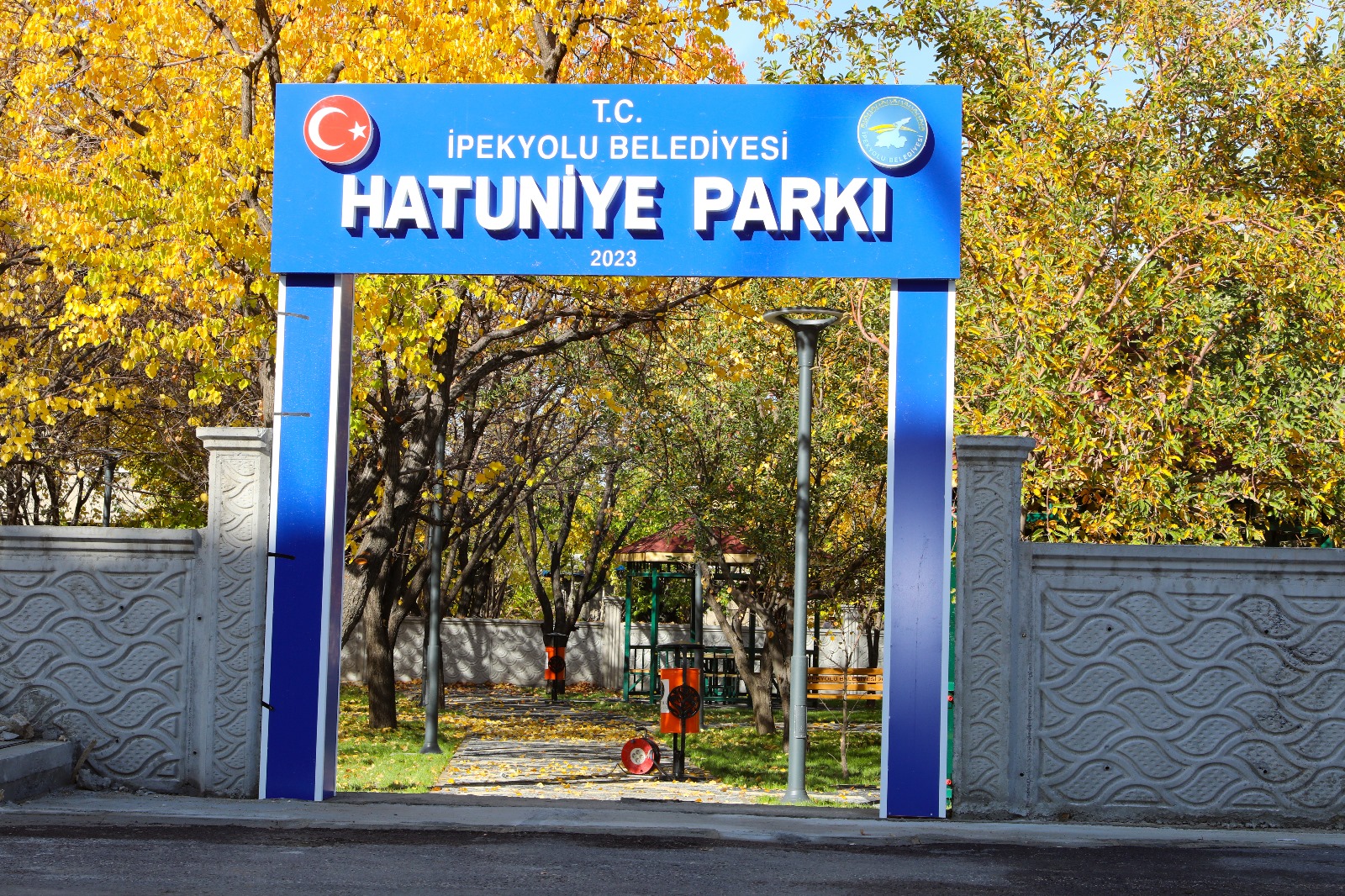 Van’ın İpekyolu Belediyesi bir parkı daha hizmete açtı