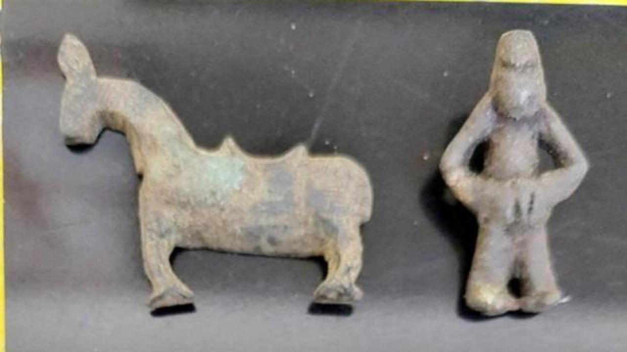 Bayburt’ta tarihi eserler ele geçirildi