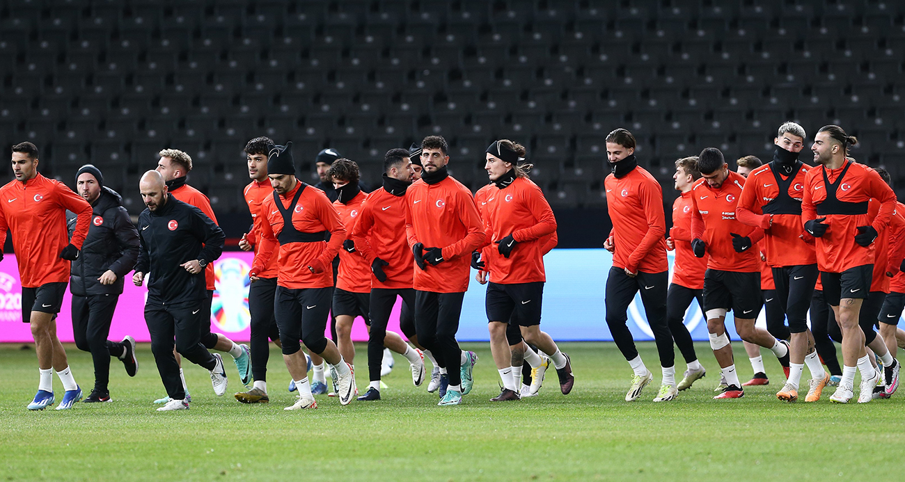 A Milli Takım, Almanya maçı hazırlıklarını sürdürdü