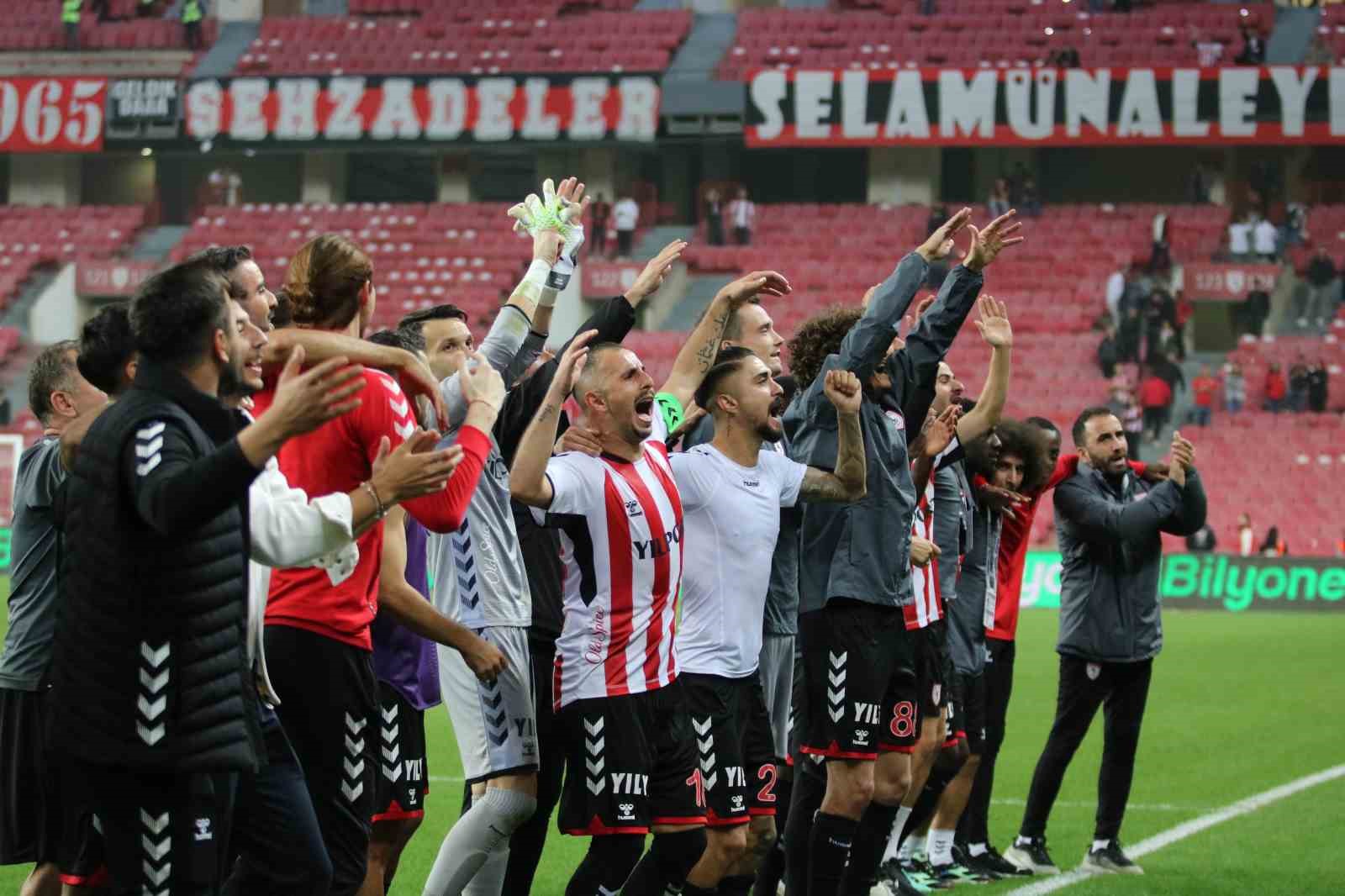 Samsunspor’un 2 maçlık galibiyet serisi