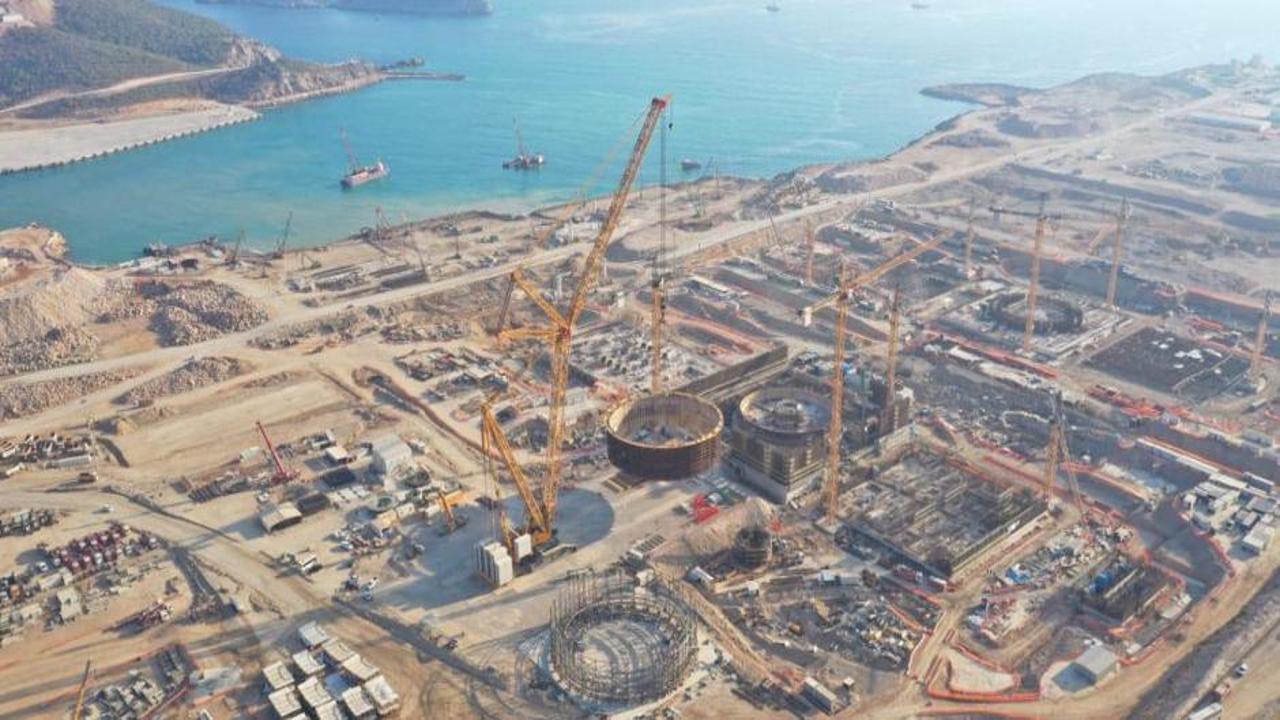 Akkuyu NGS’nin ilk ünitesinde sona doğru