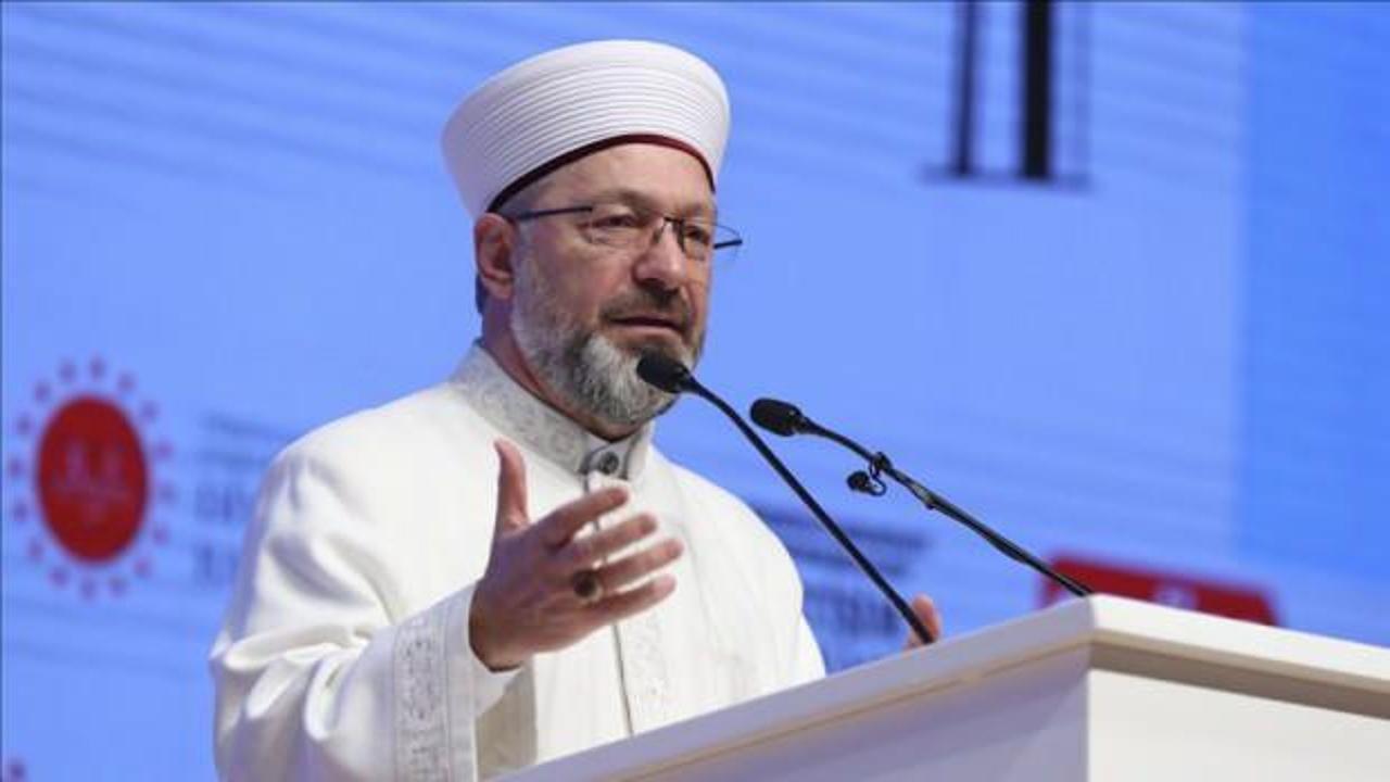 Ali Erbaş: Cinayetlere seyirci kalmak insanlığın ayıbıdır