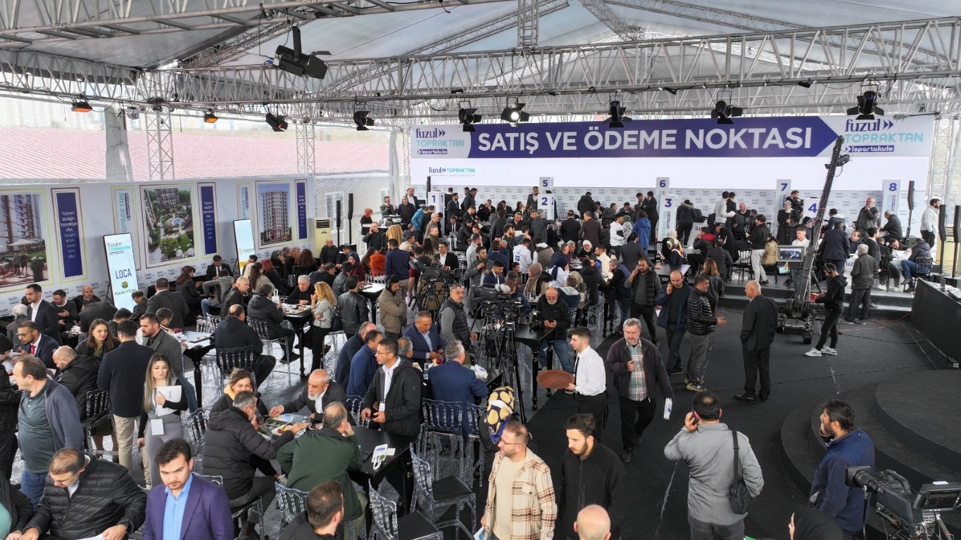 Fuzul Topraktan Ispartakule projesinin yüzde 70’i satıldı
