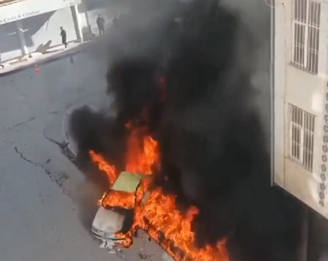 Van’da korkutan yangın