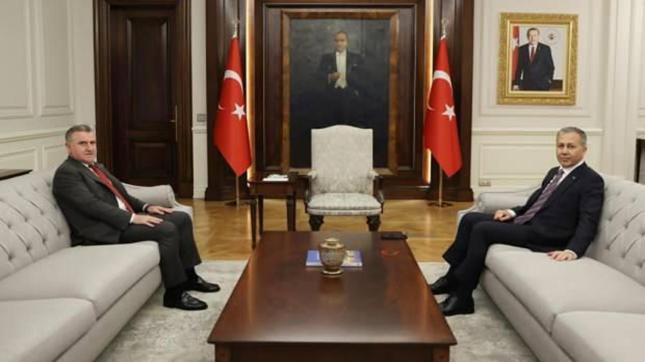 Bakan Bak’tan İçişleri Bakanı Yerlikaya’ya ziyaret