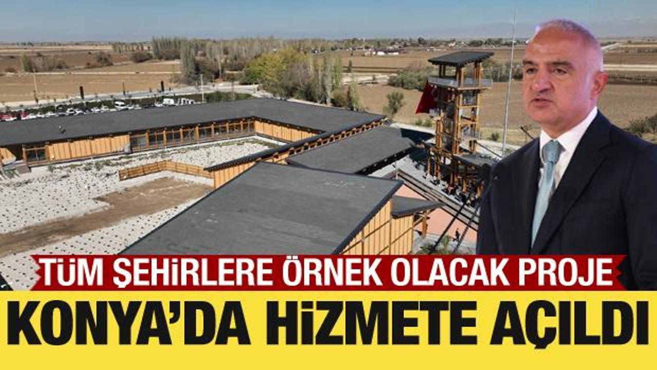 Bakan Ersoy: Turizm atılımında diğer şehirlere Konya’yı örnek gösteriyoruz