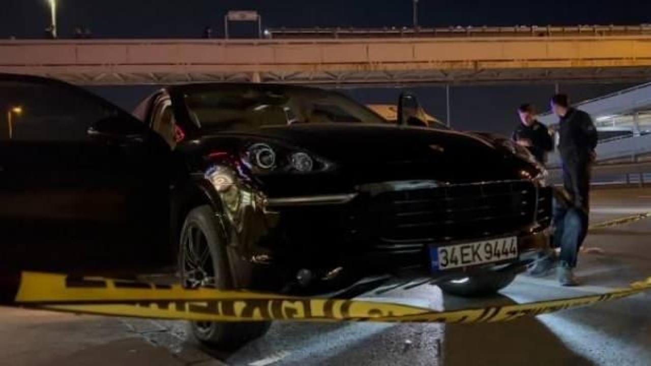 Bakırköy’de D-100’de lüks cipe silahlı saldırı