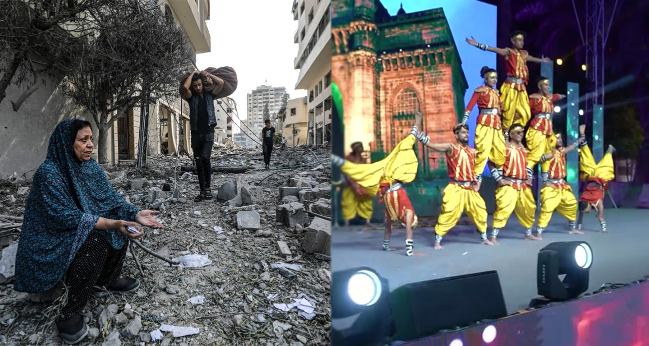 Gazze’de katliam, Birleşik Arap Emirlikleri ve Suudi Arabistan’da eğlence