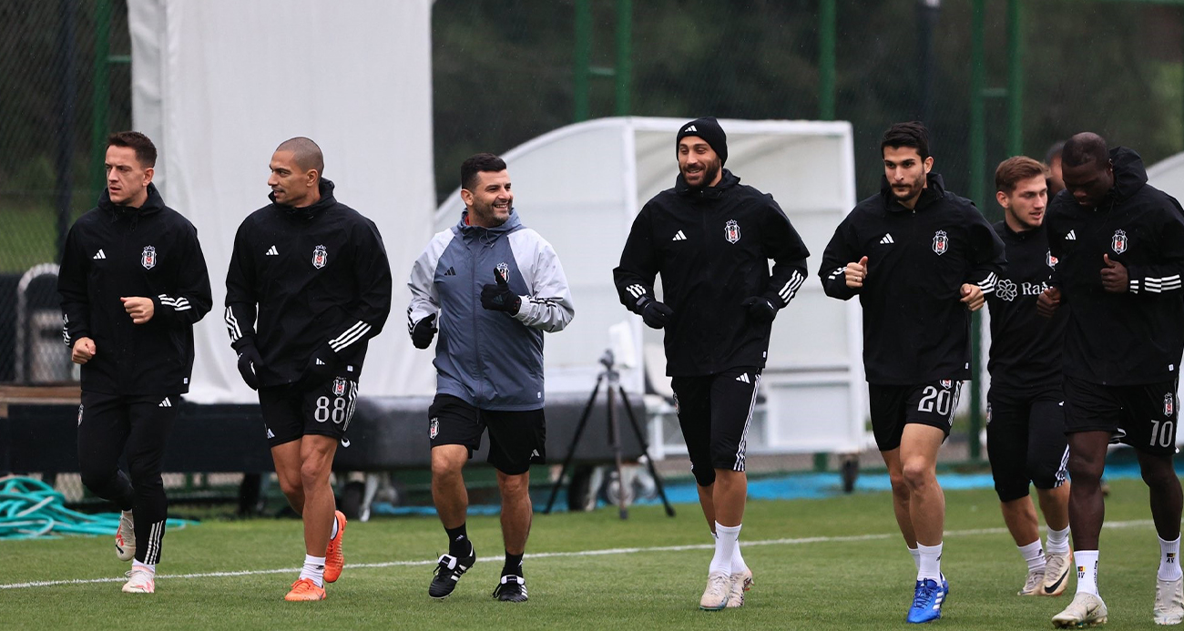 Beşiktaş, Club Brugge maçı hazırlıklarını sürdürdü