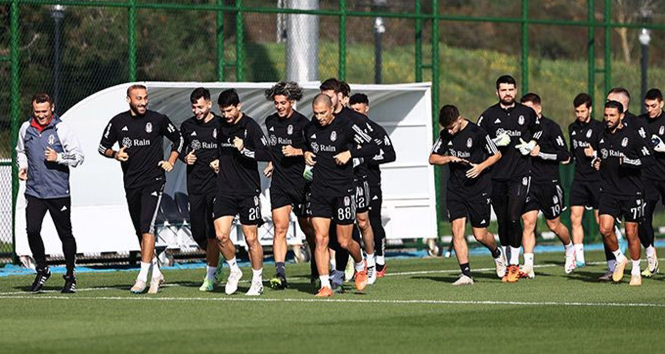 Beşiktaş, Samsunspor maçı hazırlıklarına devam etti