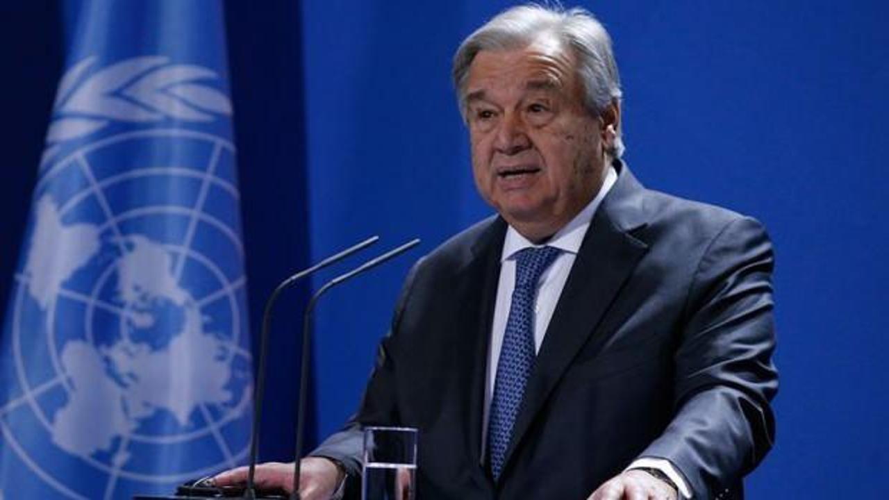 BM Genel Sekreteri Guterres’ten flaş Gazze açıklaması