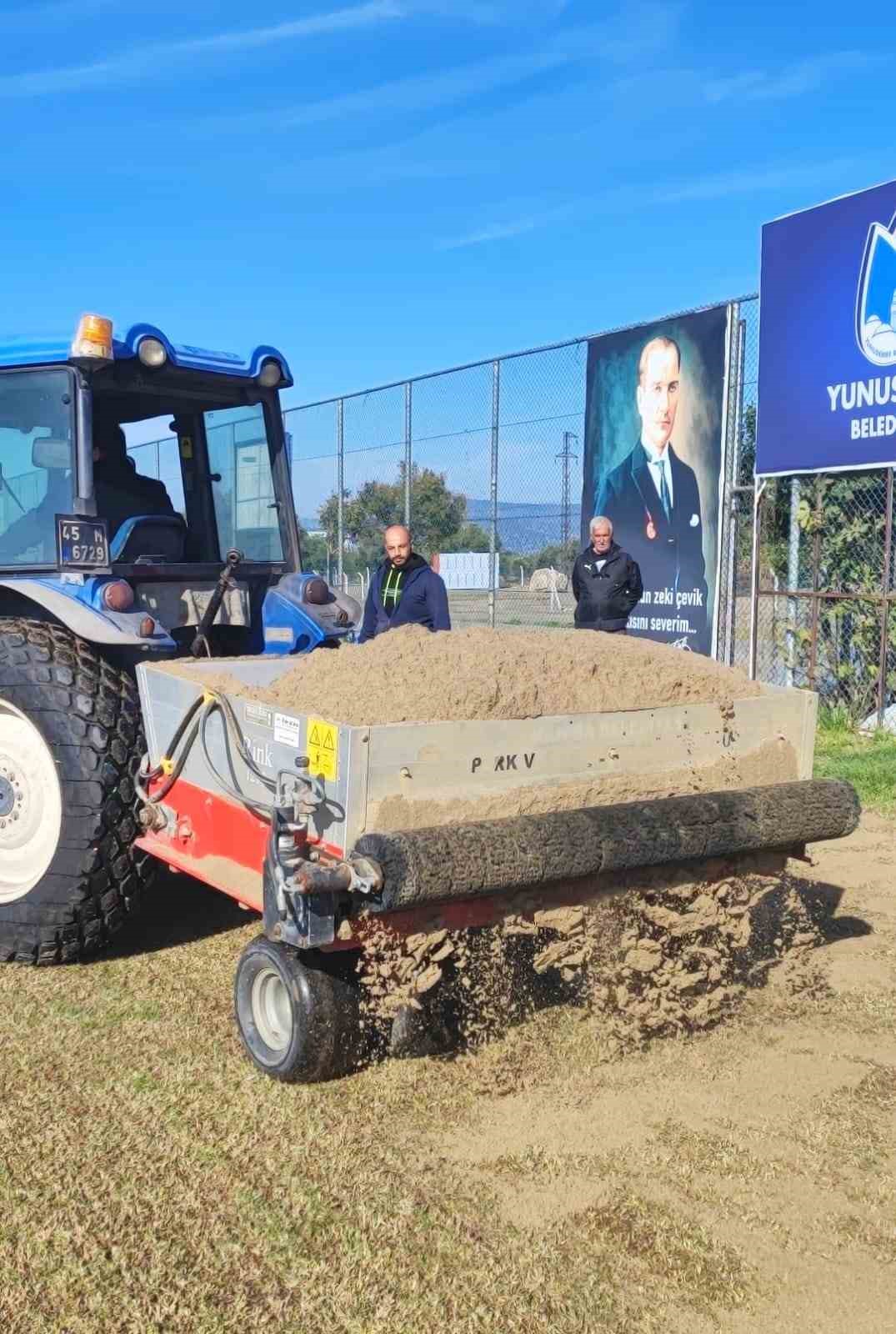 Yunusemre’de altyapı tesisi bakıma alındı