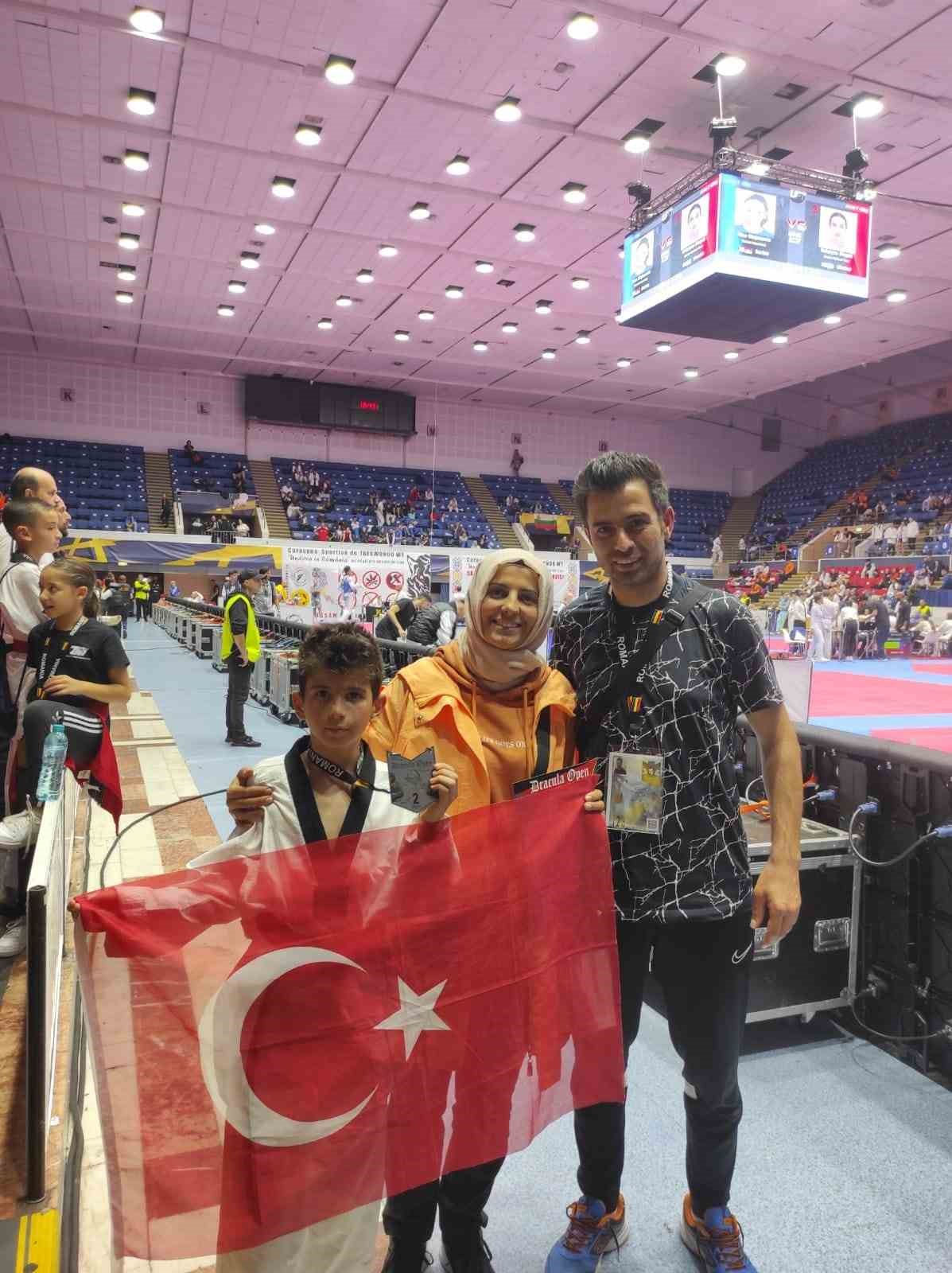 Elazığlı sporcu, Romanya’da 2. Oldu