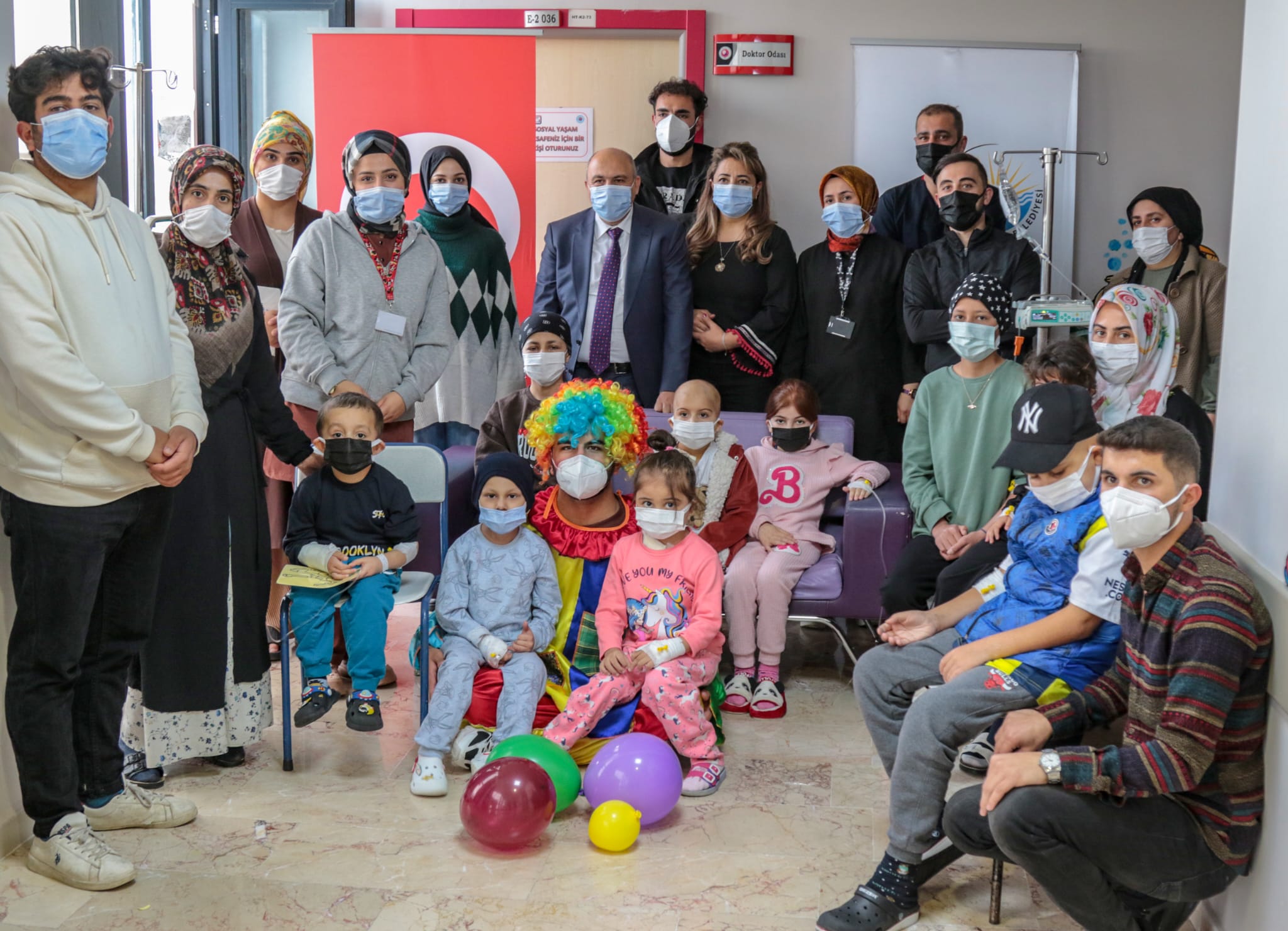 Van’da lösemili çocuklar için program yapıldı
