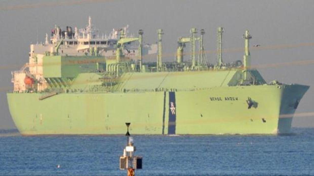 Cezayir’den çıkan LNG gemisi Türkiye’ye geliyor
