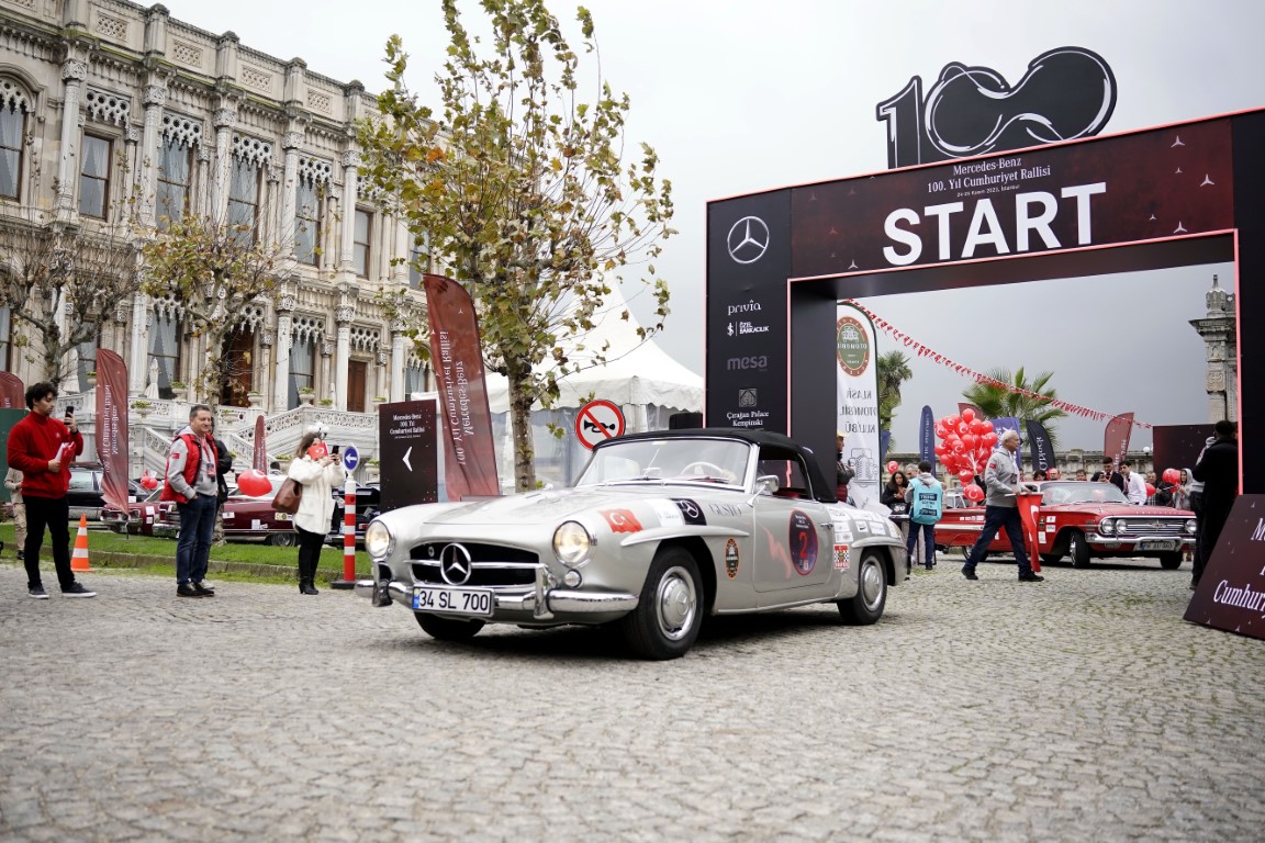 Mercedes-Benz 100. Yıl Cumhuriyet Rallisi başladı