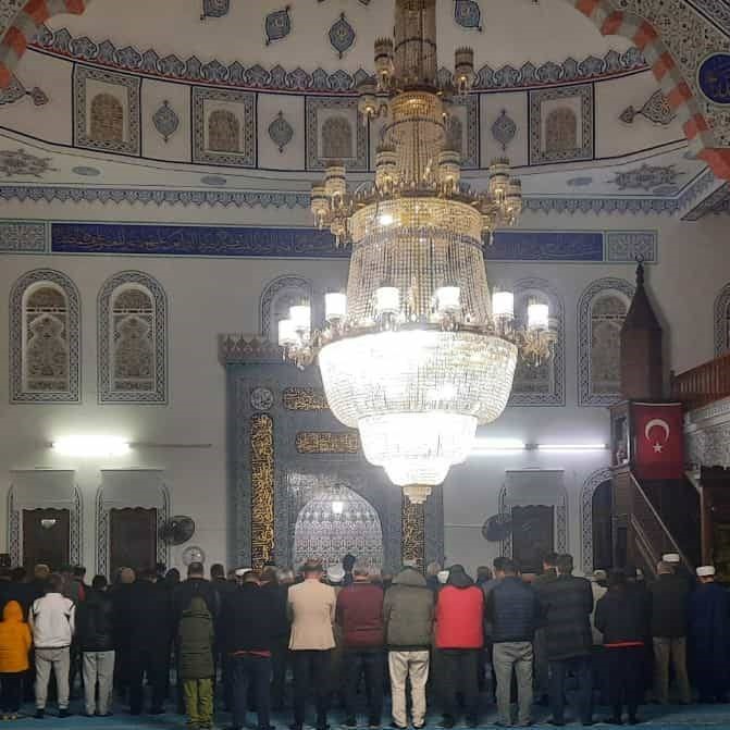 Köyceğiz’de sabah namazı buluşmasında Filistinliler için dua edildi
