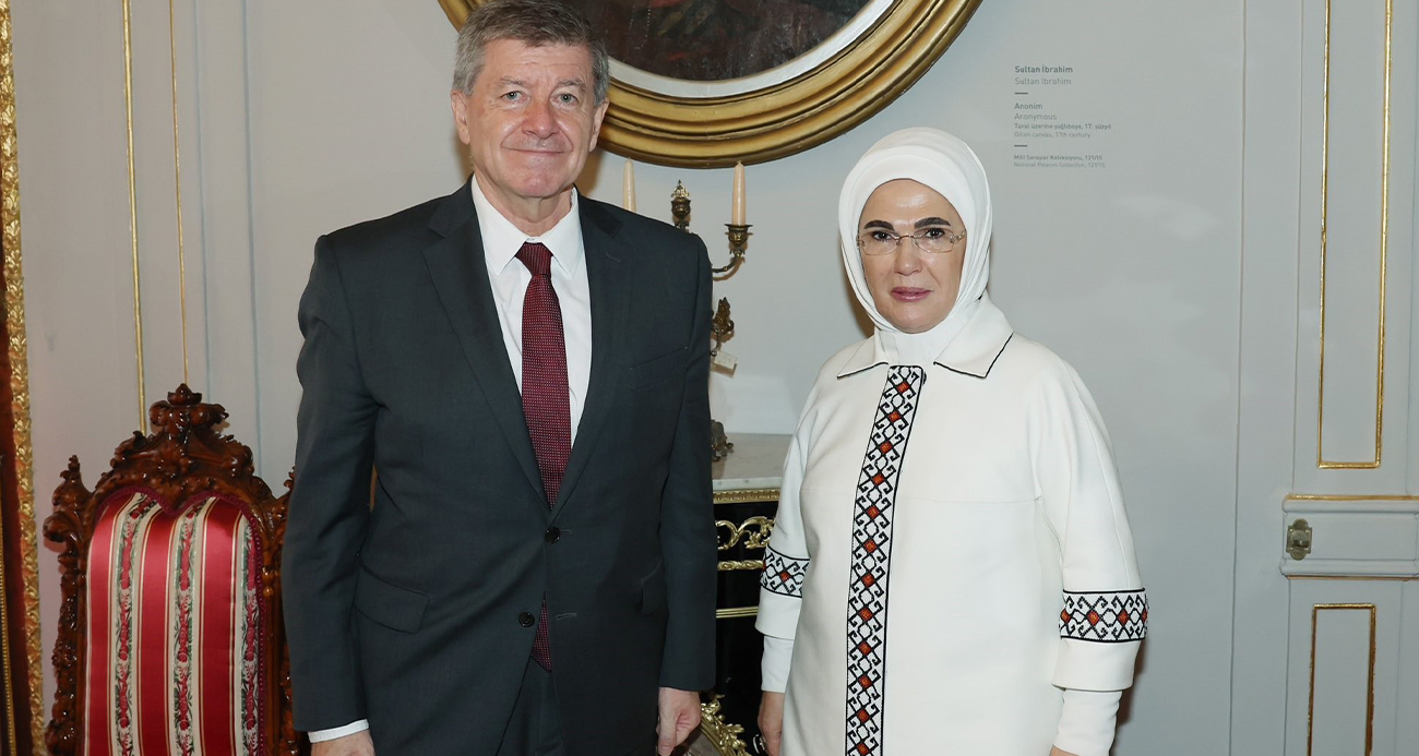 Emine Erdoğan, BM Politikadan Sorumlu Genel Sekreter Yardımcısı Ryder’ı kabul etti