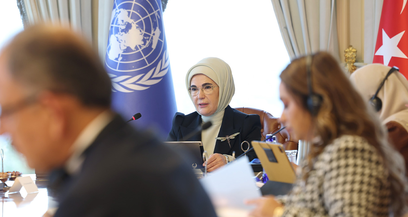 Emine Erdoğan, BM Sıfır Atık Danışma Kurulu’nun ilk resmi toplantısına başkanlık etti