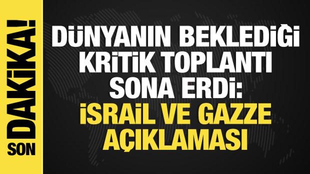 G7’den Gazze açıklaması: İsrail’e “katliama devam” oluru