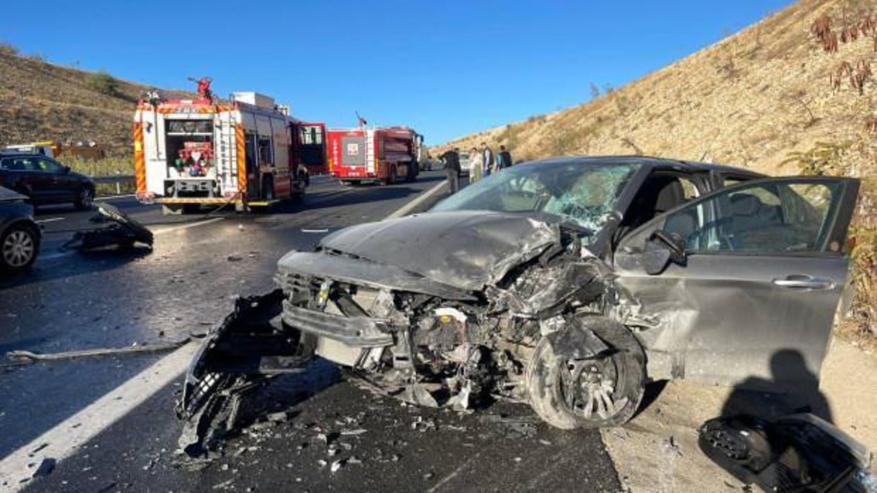 Gaziantep’te zincirleme kaza: 1 kişi öldü, 6 kişi yaralandı