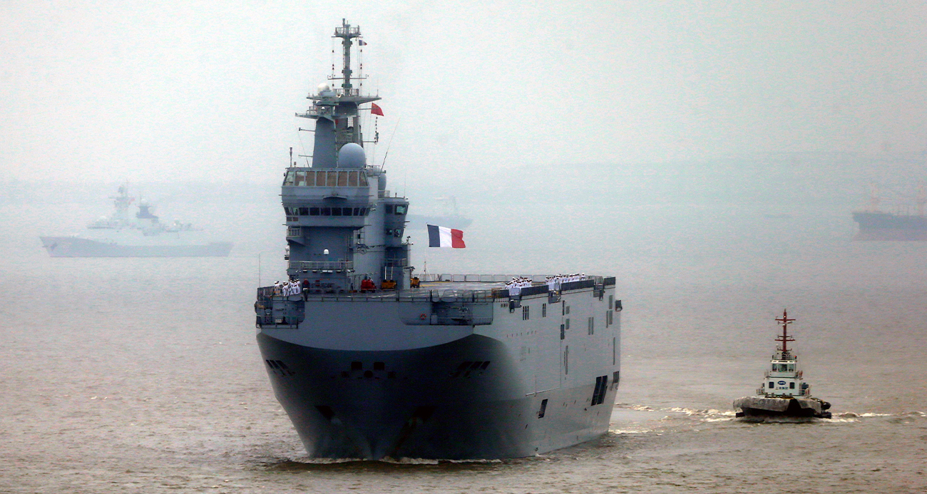 Fransa, Gazzelilere tıbbi yardım için ikinci savaş gemisini Doğu Akdeniz’e gönderecek