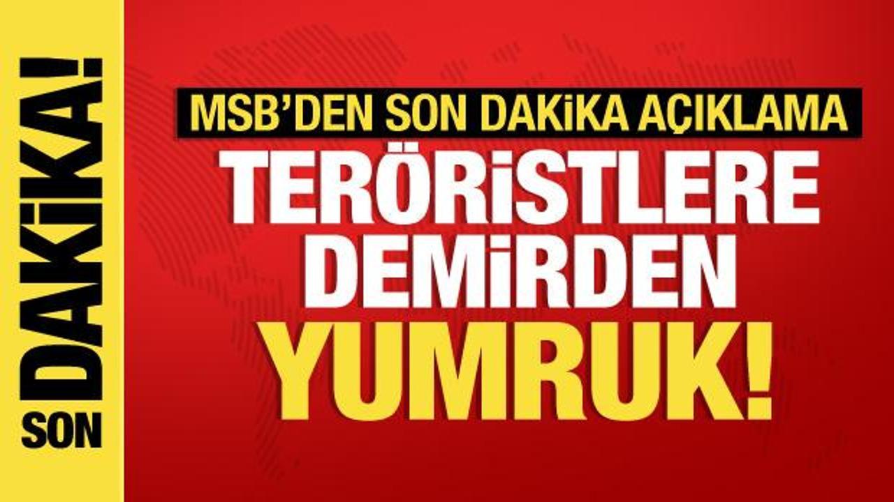 Irak’ın kuzeyinde 13 PKK’lı terörist etkisiz hale getirildi