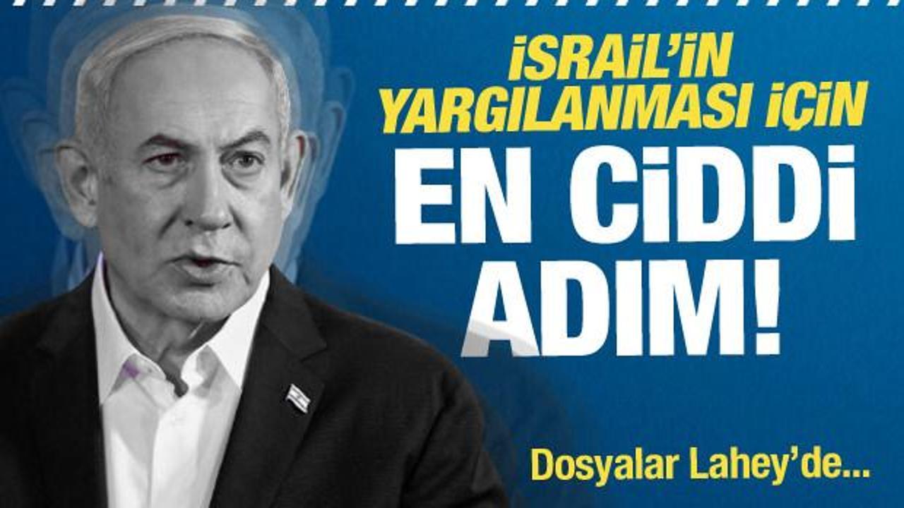 İsrail’in yargılanması için en ciddi adım! Dosyalar Lahey’de…