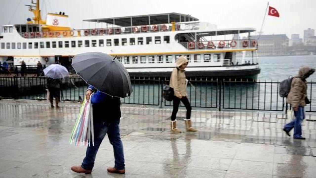 İstanbul’da fırtına: Şehir Hatları’nda birçok sefer iptal edildi