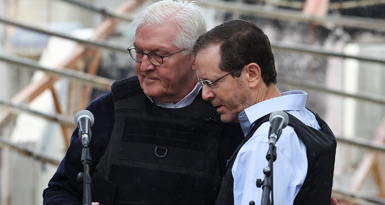 Almanya Cumhurbaşkanı Steinmeier İsrail’de