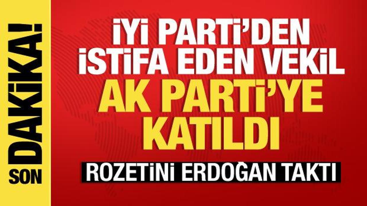 İYİ Parti’den istifa eden Milletvekili Nebi Hatipoğlu, AK Parti’ye katıldı
