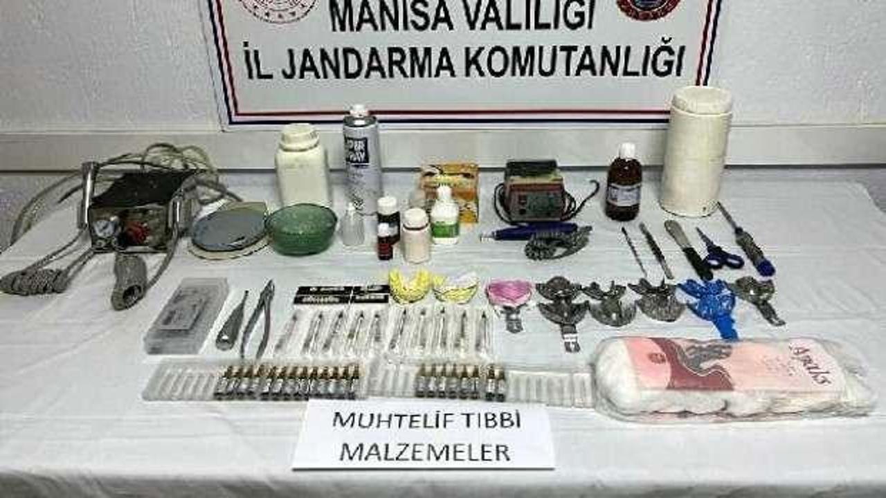 Manisa’da sahte diş hekimlerine gözaltı