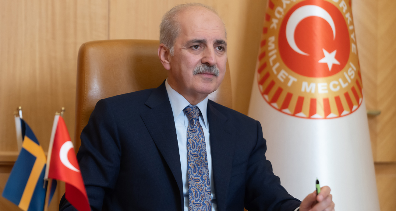 TBMM Başkanı Kurtulmuş, İsveç Meclis Başkanı Norlen ile görüştü
