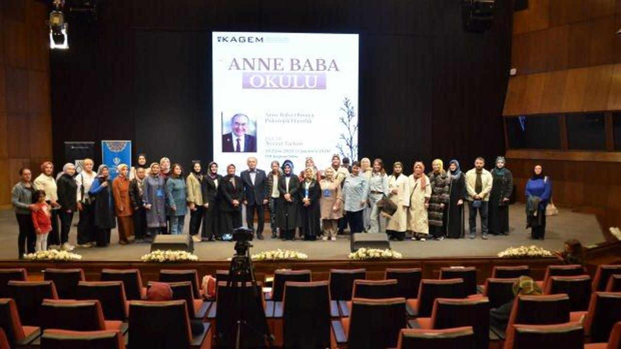 TDV KAGEM’in “Anne Baba Okulu” seminerleri başladı