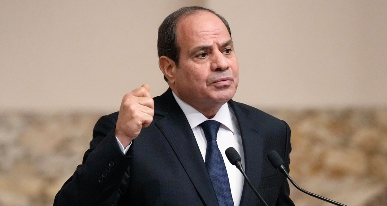 Sisi: ‘Gazzelilere yönelik toplu cezalandırma politikaları,herhangi bir bahaneyle meşrulaştırılamaz’
