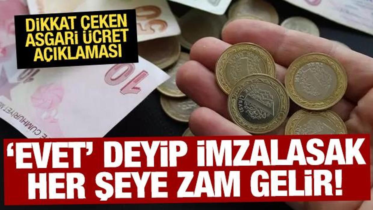 Türk-İş’ten asgari ücret açıklaması: Şimdi ‘evet’ deyip imzalasak her şeye zam gelir