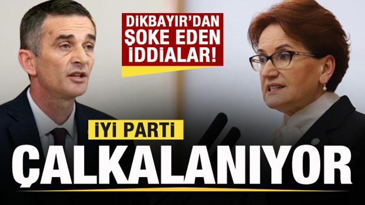 Ümit Dikbayır’dan canlı yayında şoke eden iddialar! İYİ Parti çalkalanıyor!