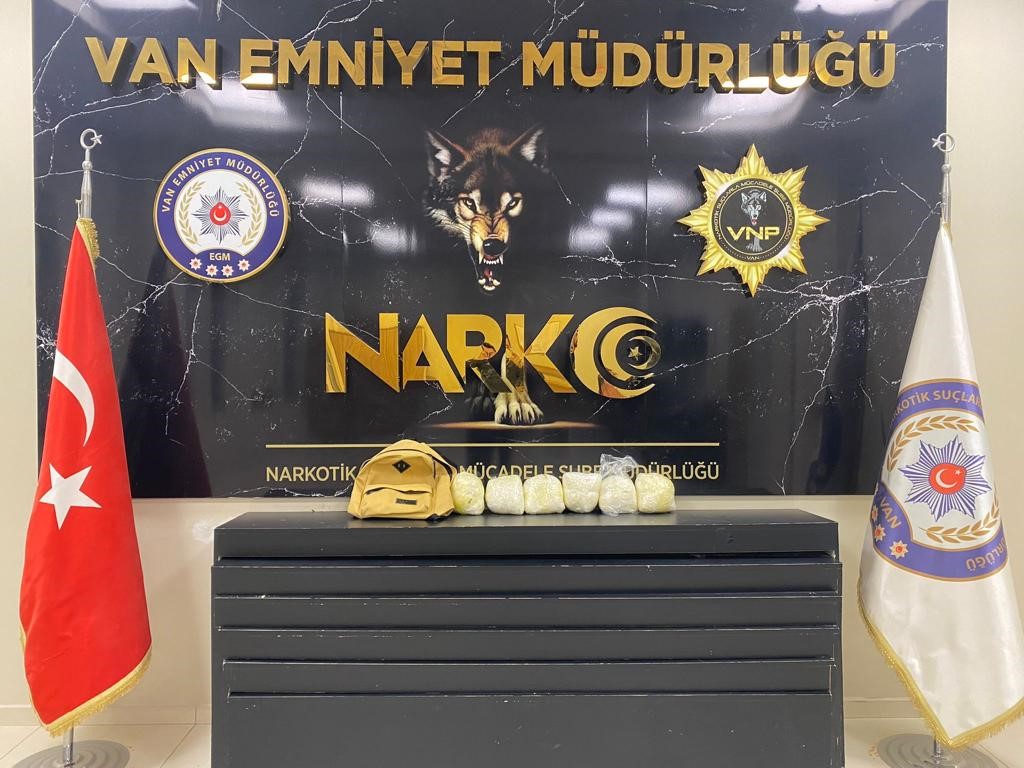 Van’da 29 kilo 500 gram metamfetamin ele geçirildi