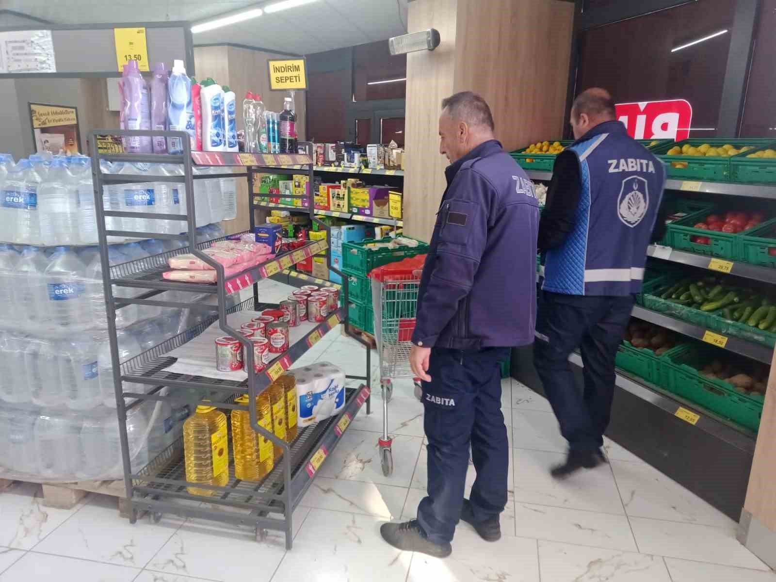 Van’da  fahiş fiyat ve gramaj denetimi