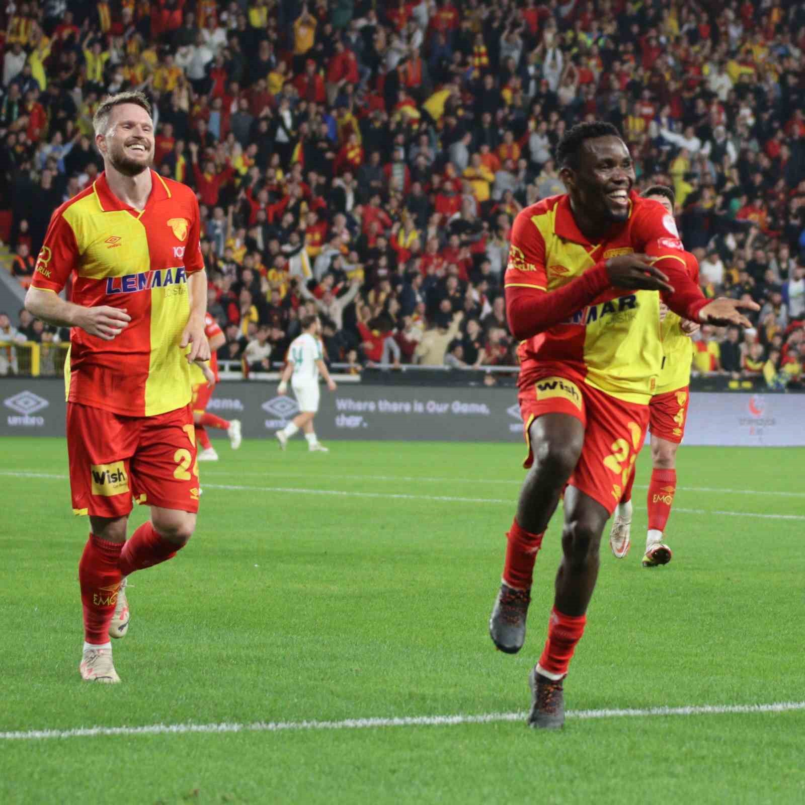 Trendyol 1. Lig: Göztepe: 3 - Giresunspor: 0