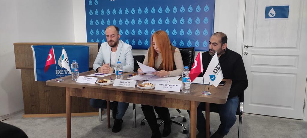 Deva Partisi Van İpekyolu İlçe Başkanlığı 1. Olağanüstü kongresi yapıldı