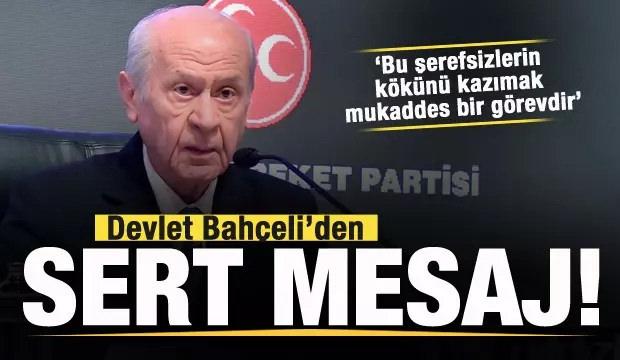 Bahçeli, DEM Partililer konuşurken Genel Kurul'u terk etti