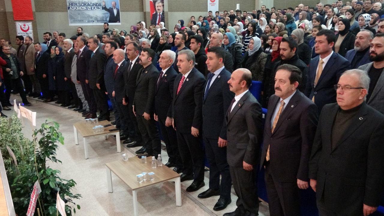 Büyük Birlik Partisi Genel Başkanı Destici'den CHP'ye 