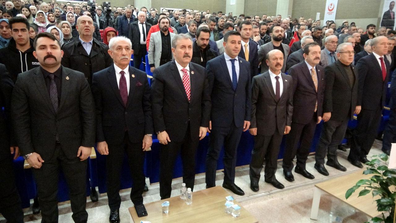 Büyük Birlik Partisi Genel Başkanı Destici'den CHP'ye 