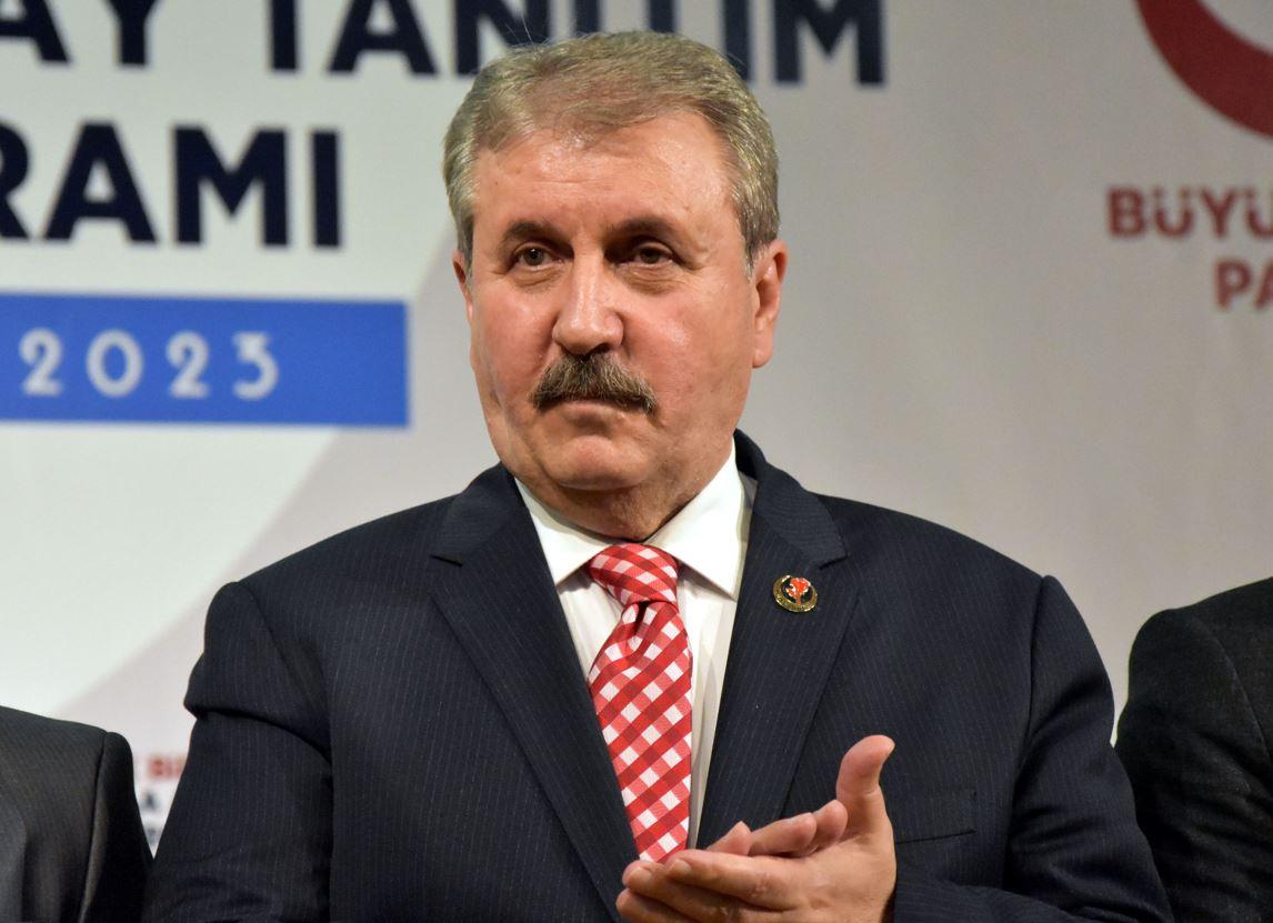 Büyük Birlik Partisi Genel Başkanı Destici'den CHP'ye 