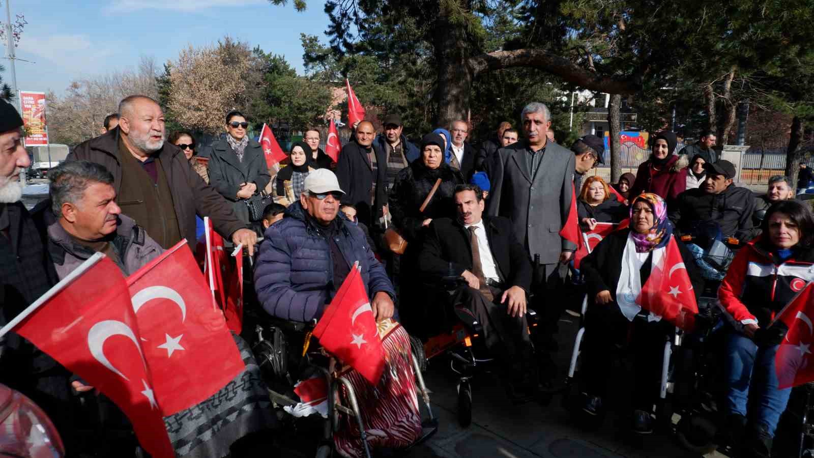 Erzurum’da ’Dünya Engelliler Günü’ etkinliği