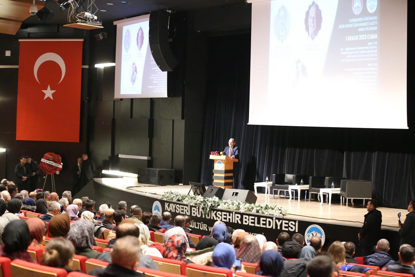 Valilik ve büyükşehir iş birliği ile Melik Mehmet Gazi’yi anma programı düzenlendi