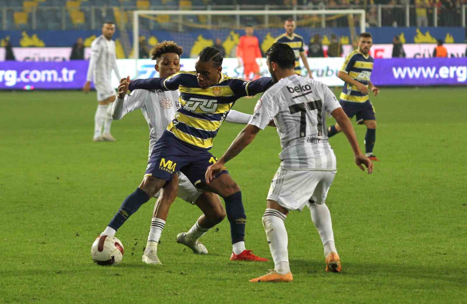 Trendyol Süper Lig: MKE Ankaragücü: 1 – Beşiktaş: 1 (Maç sonucu)